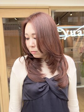 ユアナ(Yuana) ツヤ感重視の白髪ぼかしレイヤー