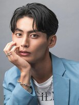 LEGIT BRIGHT KANAZAWA MEN'S HAIR SALON【4月1日NEW OPEN（予定）】&nbsp;刈り上げセンターパート/波巻きツイストスパイラル/金沢