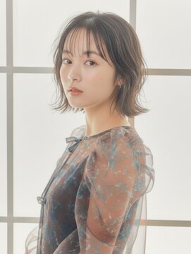 ハイレート ウニクス川越店(Hairate) 【Hairate本川越】シースルーバング×外ハネボブ