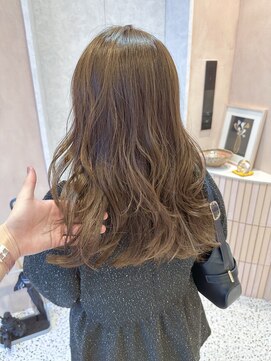 オン キャナルシティ博多前店(on) 【博多】赤みのないベージュ系カラー ヘーゼルベージュ