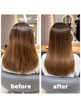 アース 渋谷店(HAIR&MAKE EARTH) 美髪ストレート