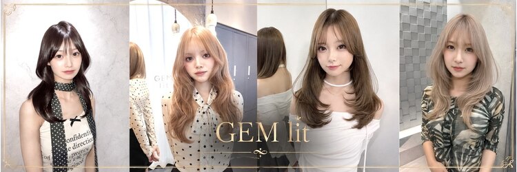 ジェム リット(GEM lit)のサロンヘッダー