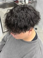 エルマーク 立川(L-MARK) センターパート/ニュアンスパーマ/フェザーパーマ/men's