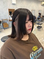 カノエ 防府田島店(canoe)&nbsp;ホワイトベージュ！インナーカラー