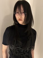 ナインセンス 下北沢(9_________nine sense)&nbsp;透明感カラー /トーンダウン 姫カットロングレイヤー