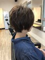 アグ ヘアー アイビー 函館石川店(Agu hair ivy) ショートボブスタイルマフラーなど巻く季節にオススメです