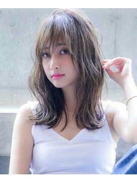 エイミー(Aimee) Aimee ゆるふわロング×ミルクティーグレージュ