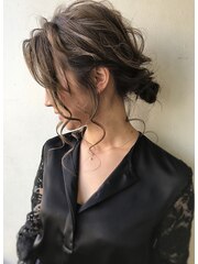 20代30代に人気!大人可愛いパーティヘアセット【高田馬場】