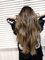 ビーチ ヘア メイク 綱島店(BEACH hair make)&nbsp;外国人風カラー/3Dハイライト/バニラベージュ/ブロンドヘア
