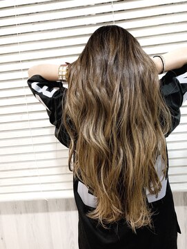 ビーチ ヘア メイク 綱島店(BEACH hair make) 外国人風カラー/3Dハイライト/バニラベージュ/ブロンドヘア