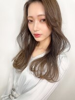 ジーナ(xena) 《xena/中島》オリーブベージュ×くびれヘアー