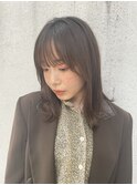 大人巻き　前髪カール　ショコラベージュ　恵比寿　Sac.栃木優佑