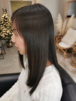 ラグヘアー(RAG HAIR) 顔周りレイヤーツヤツヤストレート