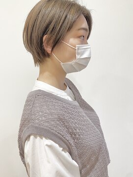 コワファースト  させぼ五番街店(COIFF1RST) ショート×ベージュカラー