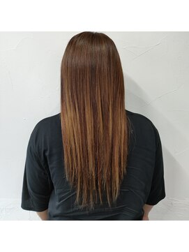 プルエクステのお店ネクスト(NEXT) #グレージュ #ハイトーンカラー #ヘアカラー #ハイトーン #暗髪