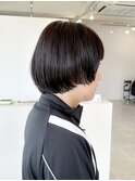 丸みショートボブ