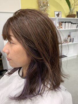 アン ファミーユ(en famille) パープルカラー