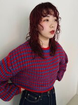 ハイカ(HYCA)&nbsp;bleach perm/magenta red color