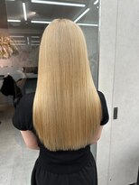 ロンド レア 天神大名店(Lond Le’a)&nbsp;ダブルカラーベージュカラーケアブリーチハイトーンカラー韓国