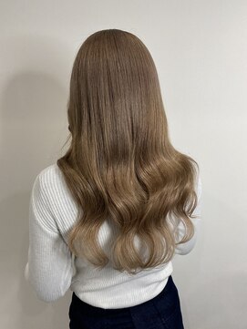 フロレゾンヘアデザインエクステ(floraison hair design exte) ミルクティーライトブラウン