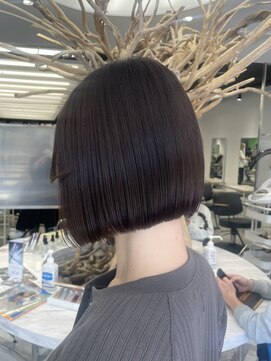 ゼスト 八王子店(ZEST) ボブ/透明感カラー【藤野はるひ】
