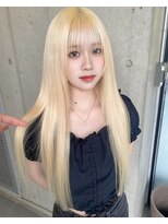 ガルボ ヘアー(garbo hair) #ガルボ#ハイトーン#エクステ#ブリーチ#プルエクステ#10代#20代