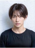 ダウンバングマッシュ　艶髪