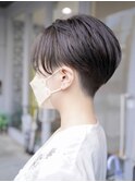 【SHARON原宿】2ブロック×前下がりハンサムショート