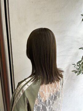 アン ブリーチ(UN BLEACH) 【ダブルカラー】オリーブベージュ♪