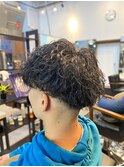 【IRIE HAIR赤坂】フェード×スパイラルパーマ