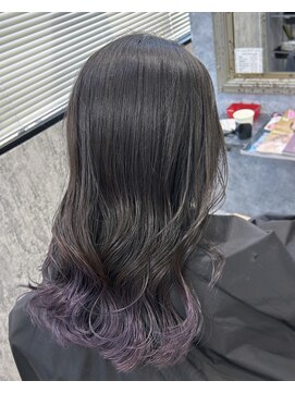 ライオット(RIOT) 裾カラー パープル