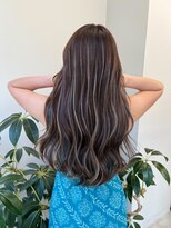 リリット(ReLit)&nbsp;くすみベージュマロンベージュホワイトブロンド細めハイライト