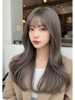 ラベスト キョウト(LOVEST)&nbsp;【TONO  STYLE 302】☆韓国風ロングレイヤー×ネビージュ☆