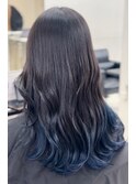 【ALIVE 夕貴】上品なブルーグラデーションカラー♪