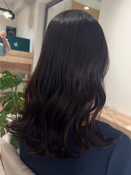 オリ 仙台(Oli) ボブ似合わせカットフェミニンロングメルティカラー［仙台］