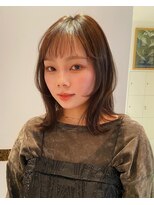 ビファインクーアヴェダ(Be fine coo AVEDA) 似合わせカット ミディアムレイヤー 10代/20代