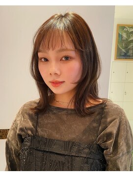 ビファインクーアヴェダ(Be fine coo AVEDA) 似合わせカット ミディアムレイヤー 10代/20代