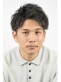 刈り上げショートアップバングフェザーショート