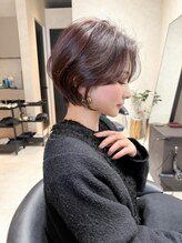 セラ(cella) ピンクベージュ/髪質改善/大人ショート【岡村大介】