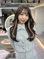 ロンドメリア 天神大名店(Lond Melia)&nbsp;小顔に見せるヘア/ワンレン/ボブウルフ/ネビージュ/黒髪カタログ