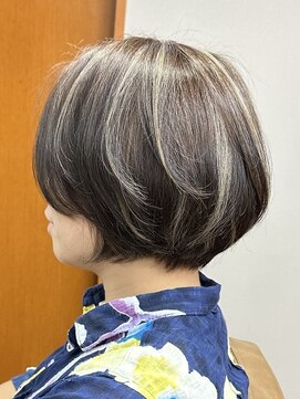 ハーシーバイアポロ 相模大野(HERSHE by apollo) 髪質改善縮毛矯正,レイヤー,縮毛矯正,白髪ぼかしハイライト.白髪