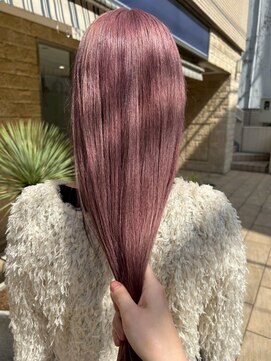アース 高円寺店(HAIR & MAKE EARTH) くすみピンク♪【@mppp_32485】