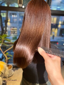 ジル アンク(Jill ankh) 《姫路 Jillankh》ベージュブラウン ダブルカラー 赤み消し