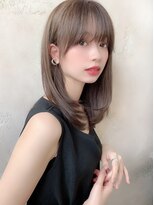 ロンド アンブル 四条烏丸(Lond ambre) 【Lond ambre】 ストレートレイヤーロング黒髪