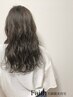脱白髪染めカラー+カット+エイジングケア/白髪ぼかしカラー対応