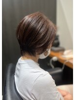 アミックス Hair&Make Amix KOKUSAIHOTEL&nbsp;グラデーションボブ