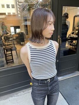 ノエル 池袋店(noel) 【noel】manami×ブリーチなしベージュ