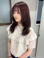 スウィープ(sweep)&nbsp;ラベンダーベージュカラー　レイヤーカット