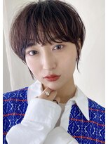 シータ(sheta)&nbsp;透明感マロンベージュ◎セシルカットでくびれショートに◎