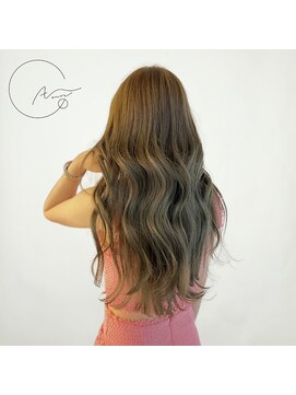 ヘアアジュールココ(hair azure CoCo...) カーキグレージュ